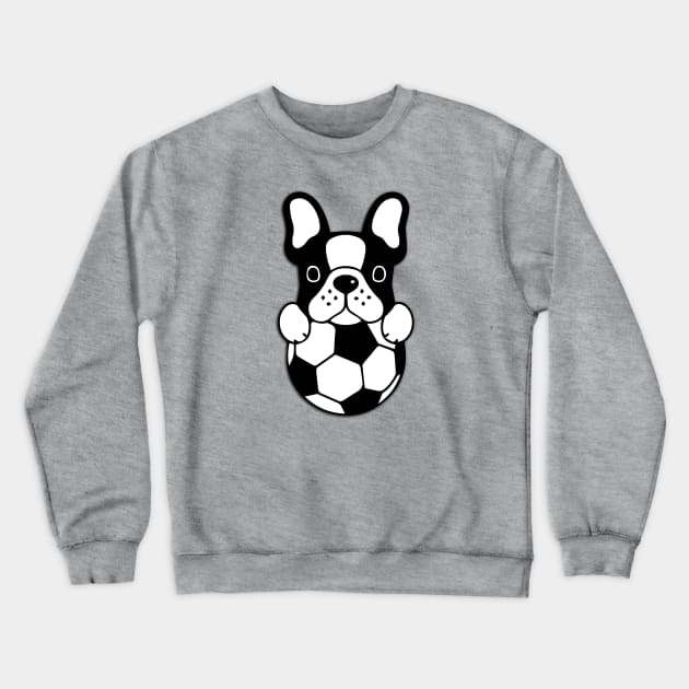 Soccer Dog - Love Dogs - Gift For Dog Lover Crewneck Sweatshirt by xoclothes